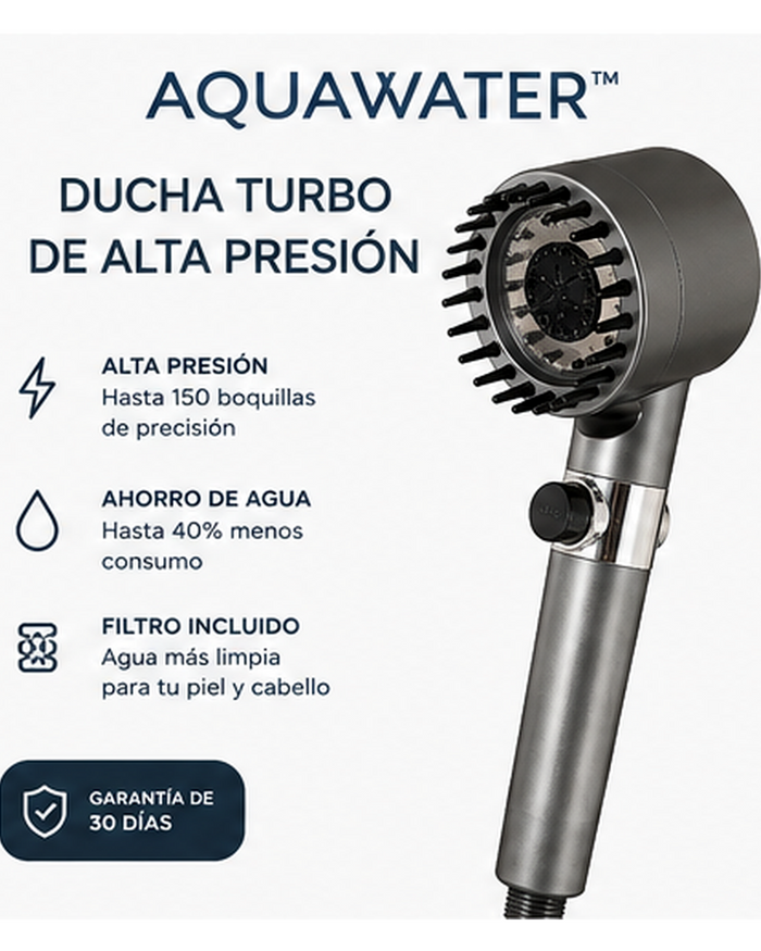 Alcachofa de ducha de alta presión AQUAWATER™