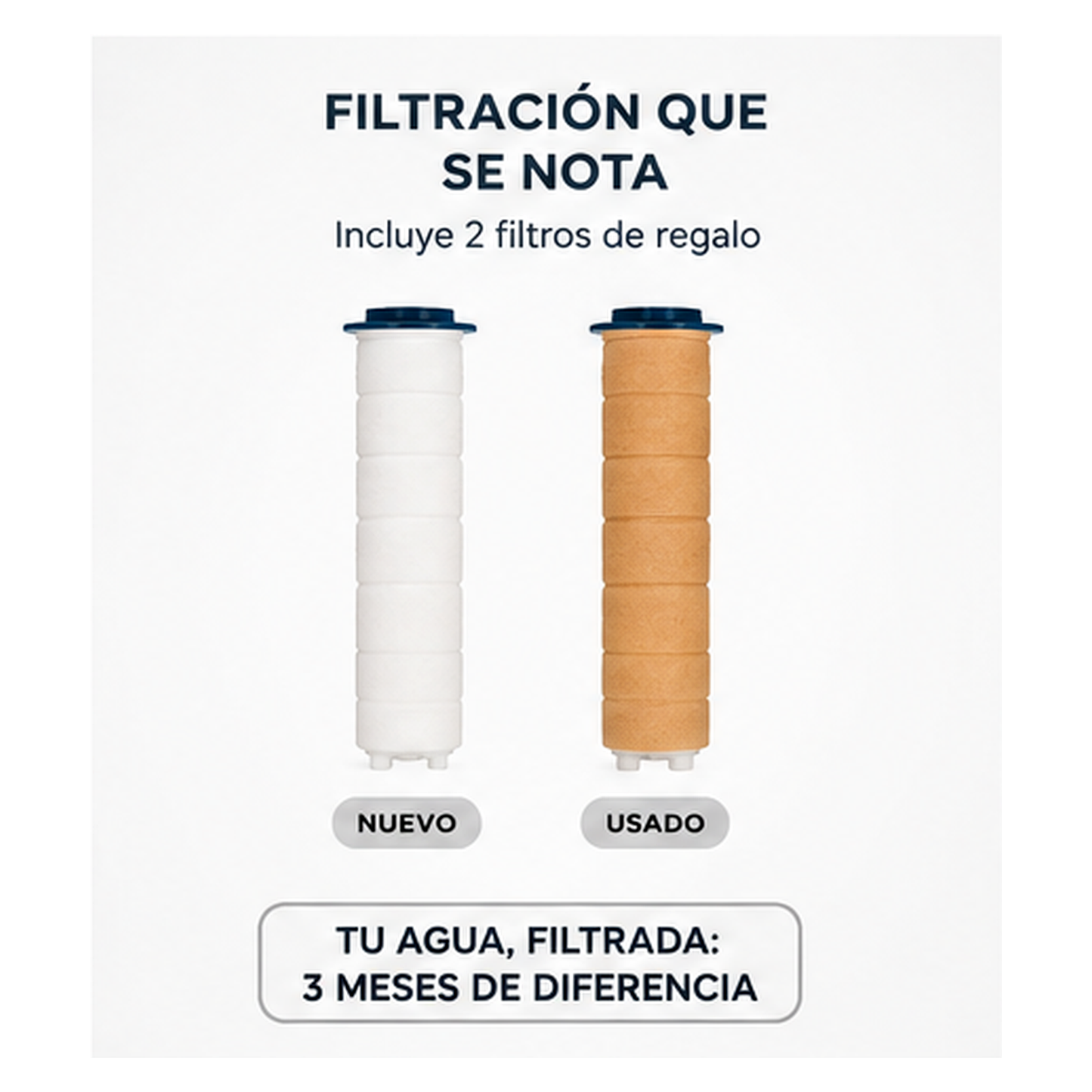 Alcachofa de ducha de alta presión AQUAWATER™