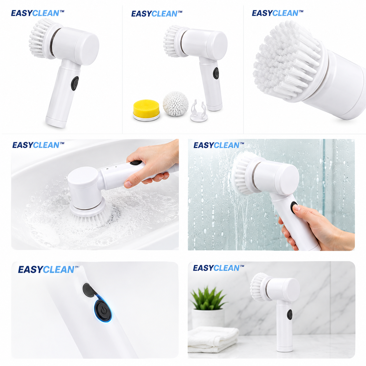 Cepillo eléctrico EASYCLEAN™