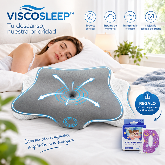 Almohada cervical viscoelástica VISCOSLEEP™