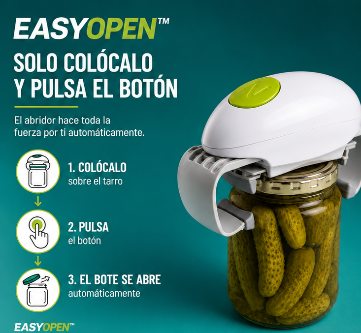 Abridor botes y tarros EASYOPEN™